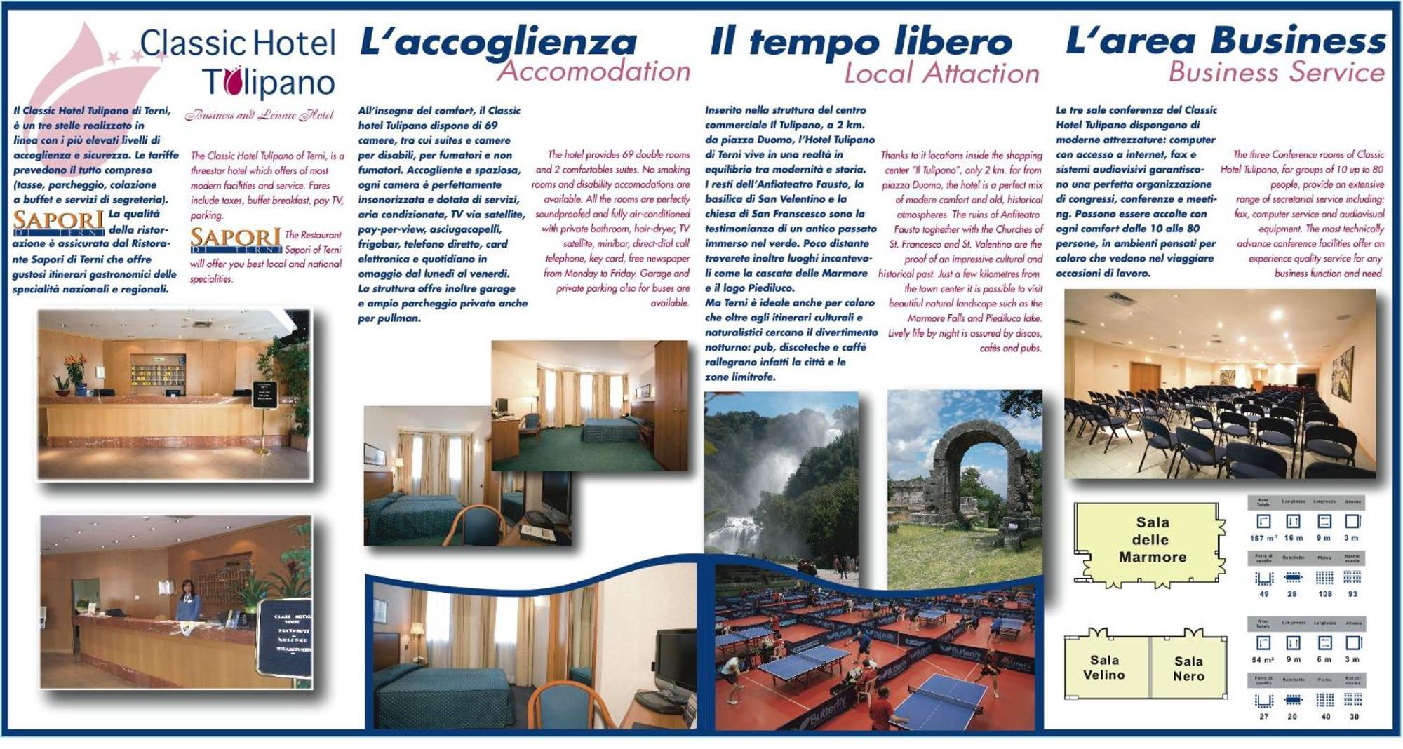 Classic Hotel Tulipano Terni Esterno foto